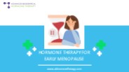 Hormone Therapy For Early Menopause