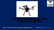 CUSTOM MAPPING DRONES SOUTH AFRICA