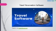 Travel Reservation Software