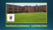 Top Schools in Indirapuram