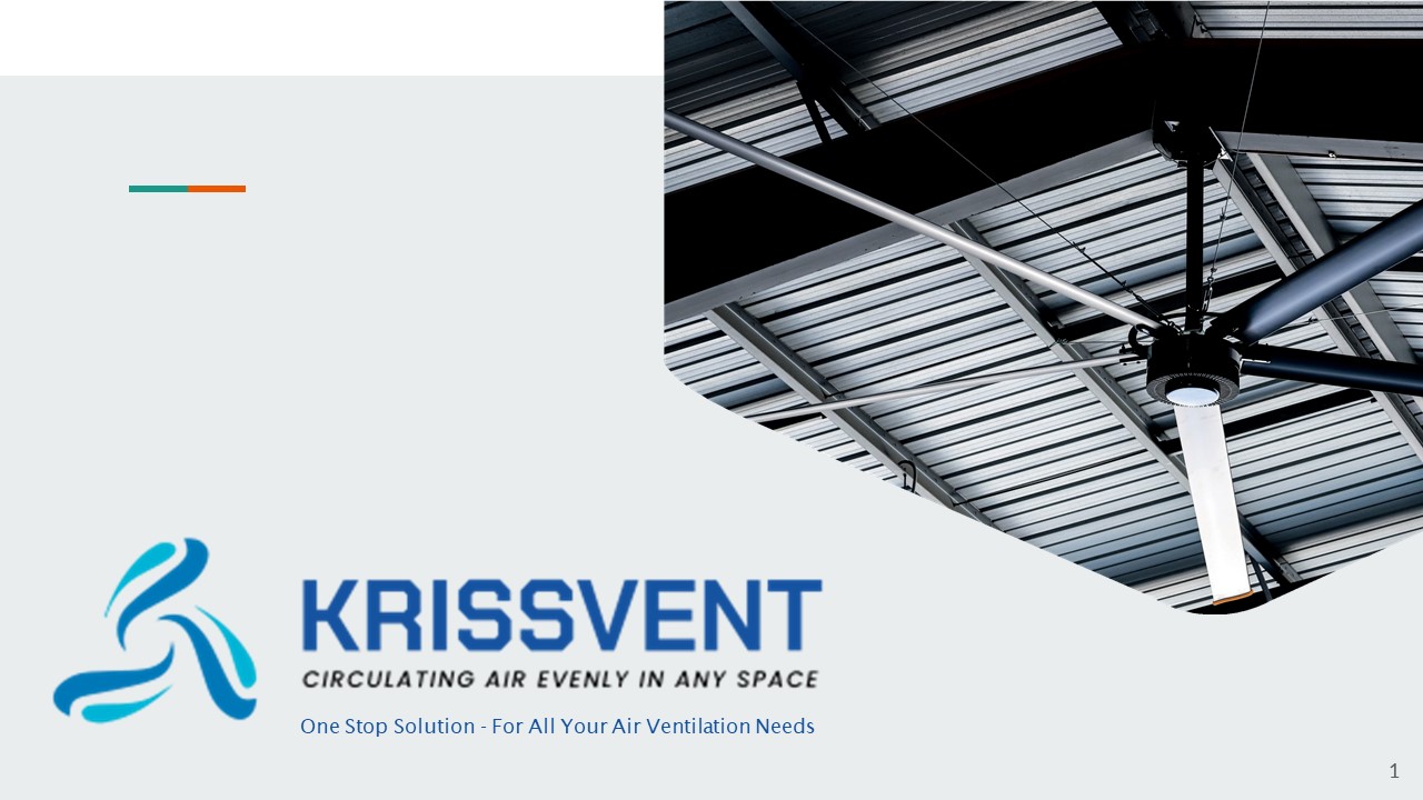 Krissvent: HVLS & Exhaust Fan Manufacturer in India