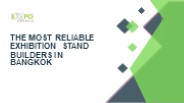 Exhibition Stand Builders in Bangkok