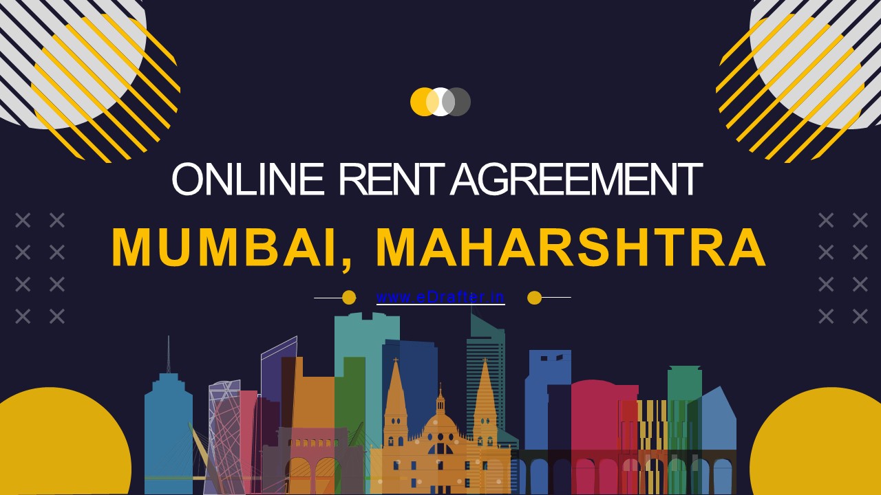 online rent agreement mumbai, Maharashtra