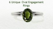6 Unique Oval Engagement Rings