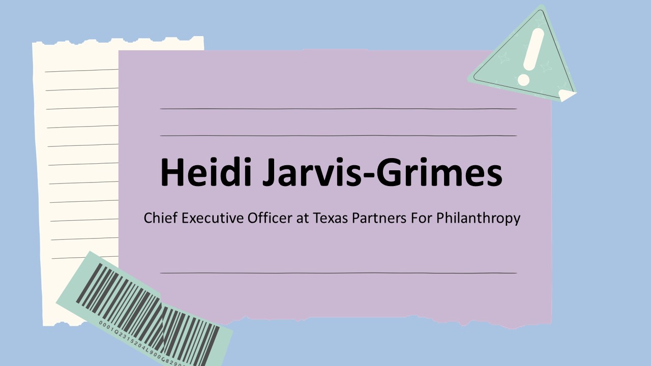 Heidi Jarvis-Grimes - A Visionary and Determined Leader