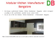 Modular Kitchen Manufacturer Bangalore,Karnataka