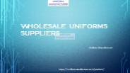 Wholesale Uniform manufacturer - Uniform India