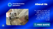 Flood Restoration Specialist