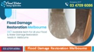 Flood Water Damage Restoration