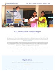 Scholarship for Engineering Students | FFE-Cognizant Outreach Scholarship Program