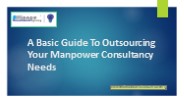 How To Find The Best Manpower Consultancy In Pune?