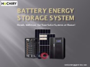 Battery Energy Storage System