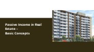 Passive Income in Real Estate