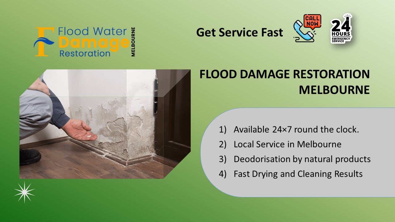 Flood Water Damage Restoration Melbourne