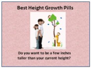 Increasing Height and Growing Taller