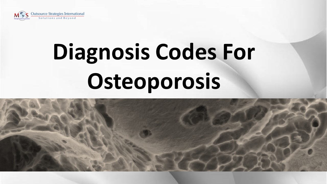 Diagnosis Codes for Osteoporosis