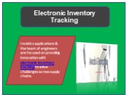 Electronic Inventory Tracking