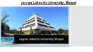 Jagran Lakecity University, Bhopal