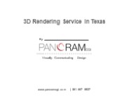 3D Rendering Service in Texas by Panorama CGI