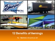 12 Benefits of Awnings