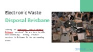 Electronic Waste Disposal Brisbane (1)