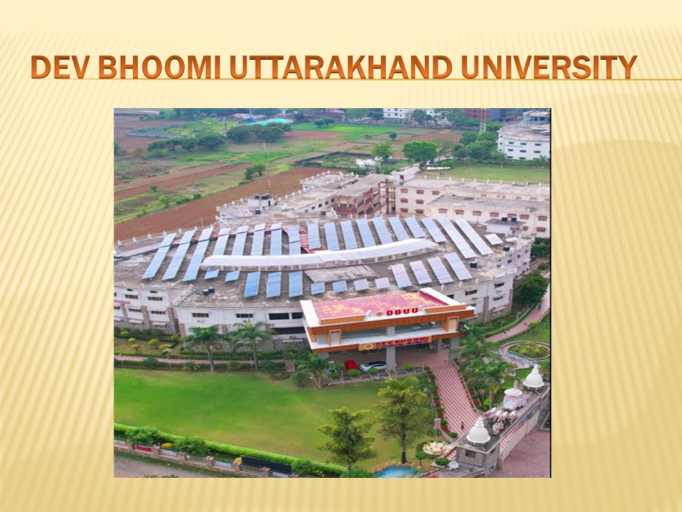 mca college in Dehradun