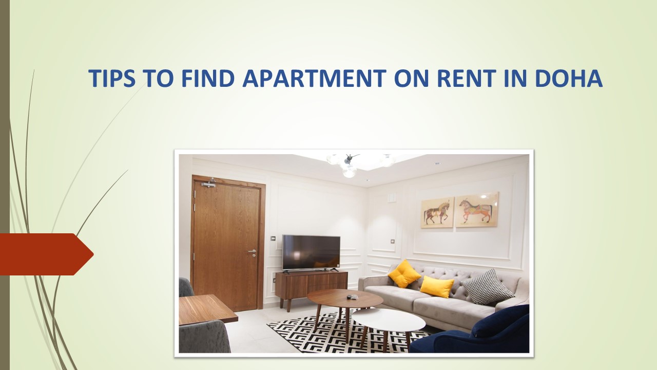 PPT TIPS TO FIND APARTMENT ON RENT IN DOHA PowerPoint presentation