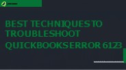 Learn Best Techniques to Troubleshoot QuickBooks Error 6123