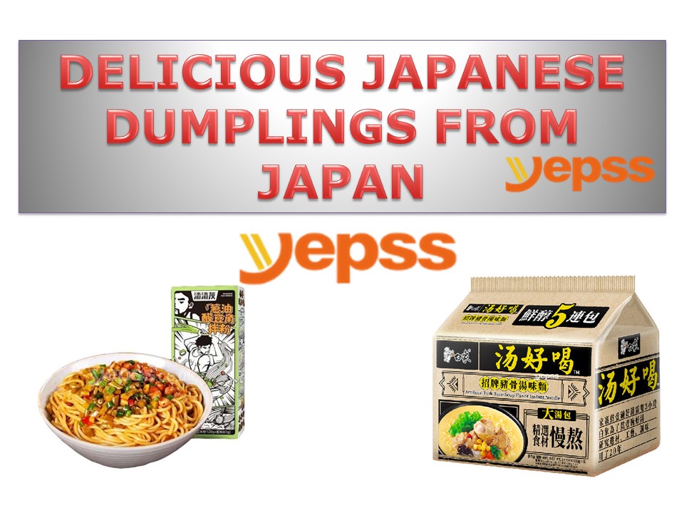 Delicious Japanese dumplings from Japan