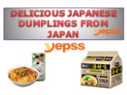 Delicious Japanese dumplings from Japan