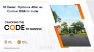 10 Career Options After an Online MBA In India
