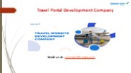 Travel Portal Development Company
