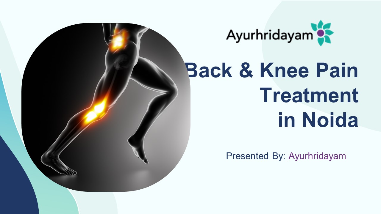 PPT Ayurhridayam offers back and knee pain treatment in Noida through