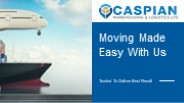 Caspian Warehousing & Logistics