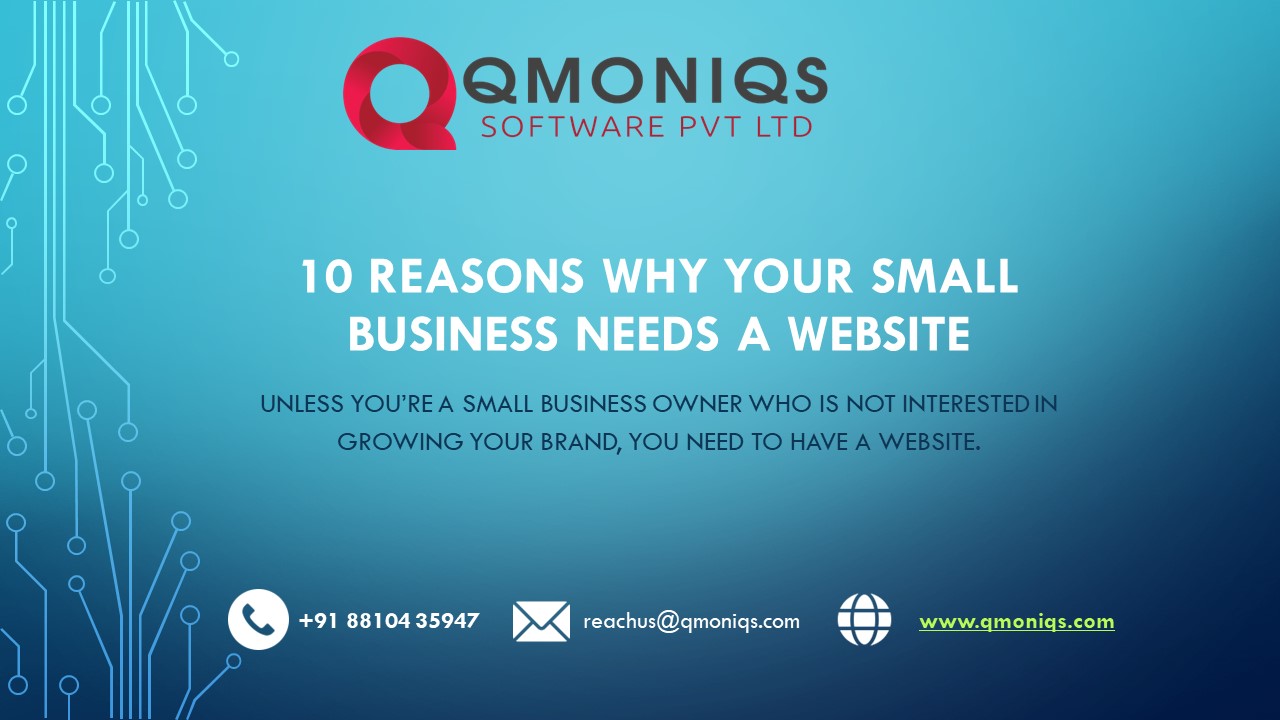 10 Reasons Why Your Small Business Needs a Website