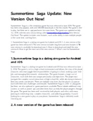 Summertime Saga Update: New  Version Out Now!