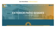 Custom Exterior Patio Shades