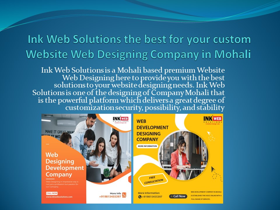 PPT – Ink Web Solutions the best for your custom Website Web Designing ...