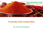 Dry Red chili Suppliers