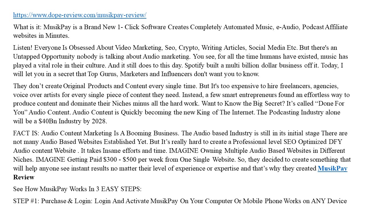 presentation player overlay