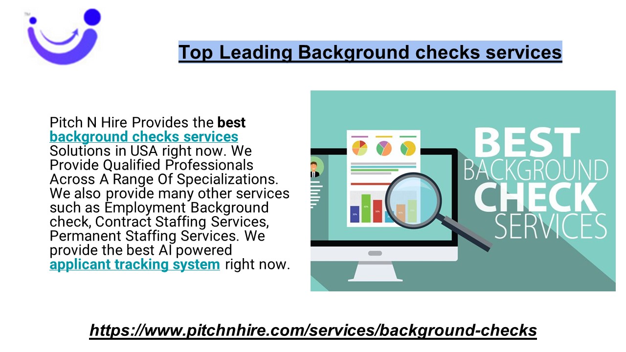 Top Leading Background checks services
