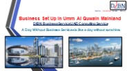 Business setUp in Umm Al Quwain Mainland