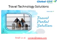Travel Technology Solutions
