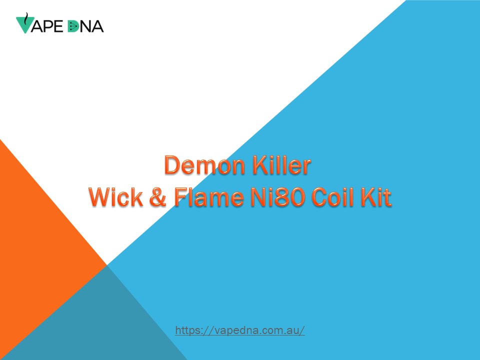Demon Killer Wick & Flame Ni80 Coil Kit