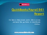 How to File 941 in QuickBooks Online