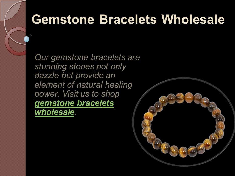 Gemstone Bracelets Wholesale