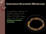 Gemstone Bracelets Wholesale