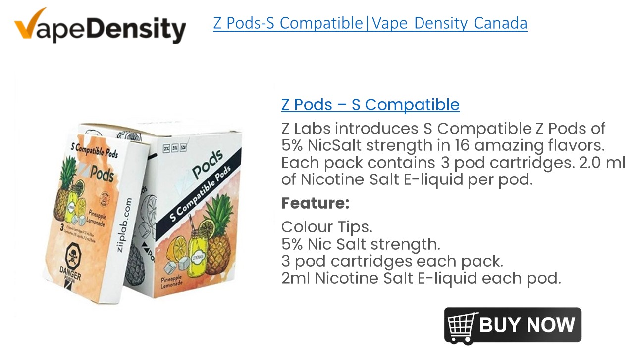 Z Pods-S Compatible|Vape Density Canada (1)