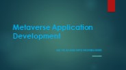 Metaverse Application Development Company