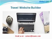 Travel Website Builder
